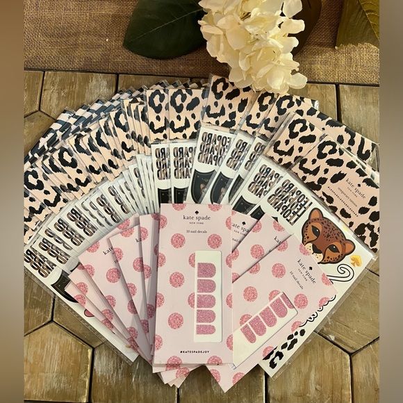 NEW! Kate Spade Bundle, Tattoos/28 pkgs & 12 Nail Decal pkgs - Picture 2 of 6